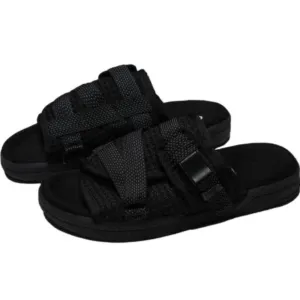 Adjustable Strap Slide Sandals