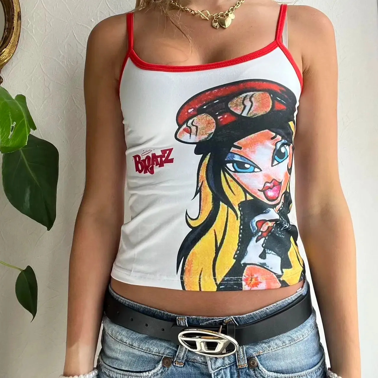 Anime Print Tank Top: Vintage Harajuku Streetwear From Kawaii Stop