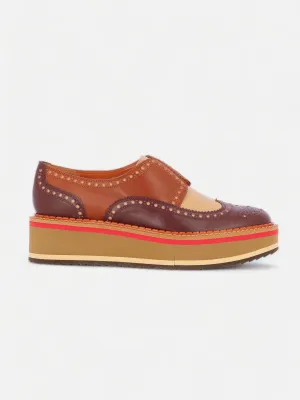 BECKA, multicolor brown || OUTLET