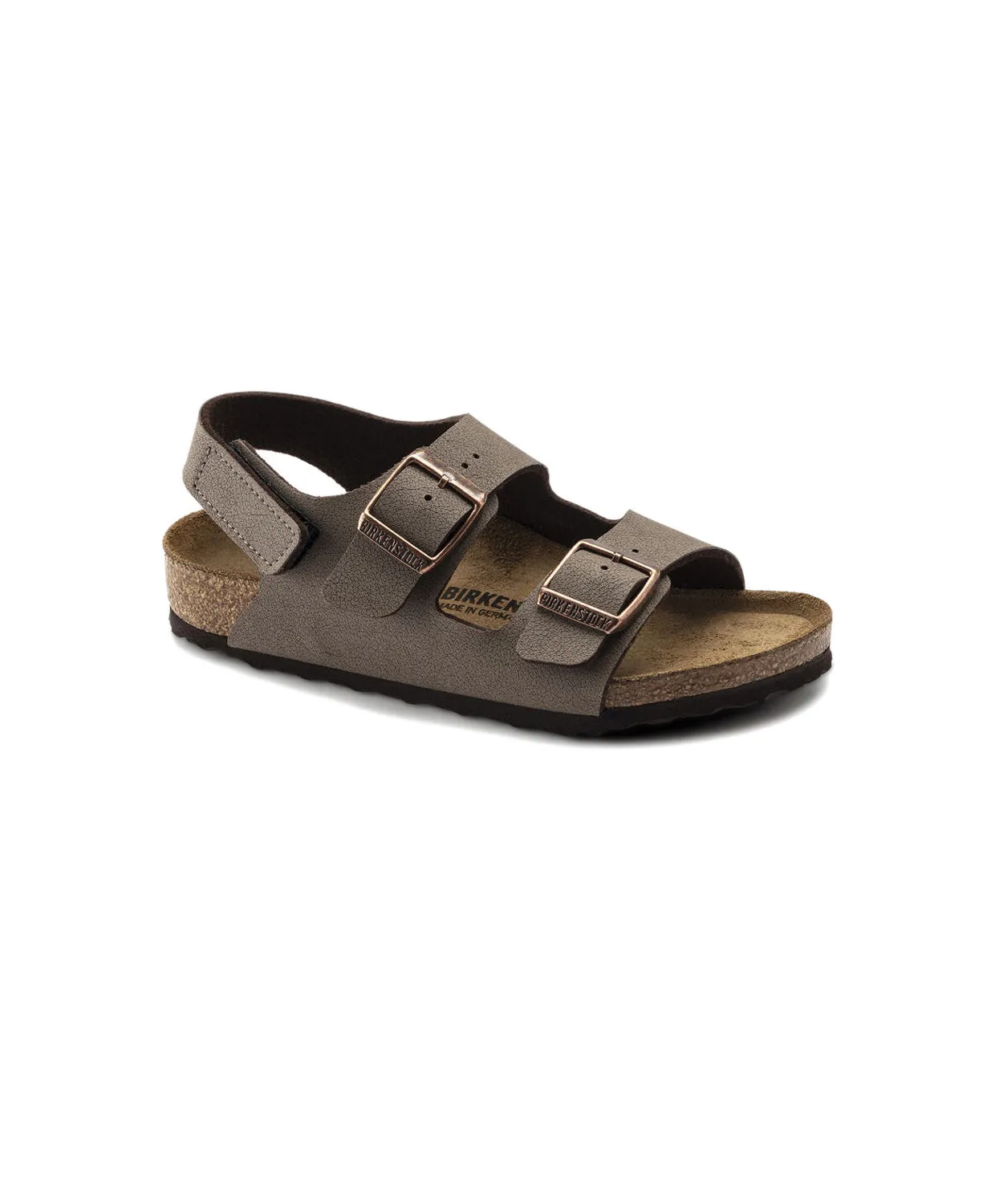 Birkenstock Kids Milano BirkiBuc Mocca Sandals