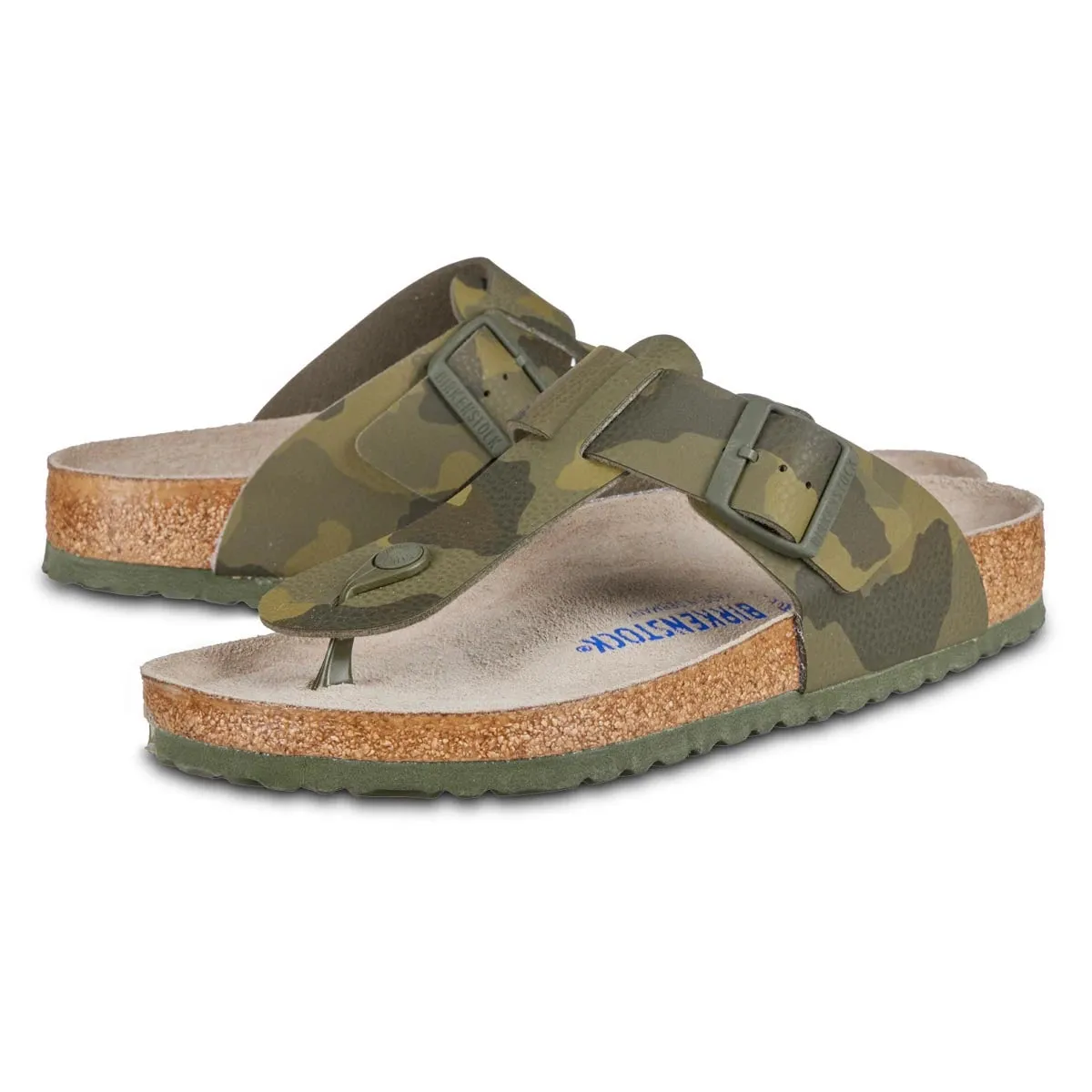 Birkenstock Men's Medina Soft Footbed Desert Soil Birko-Flor Sandals