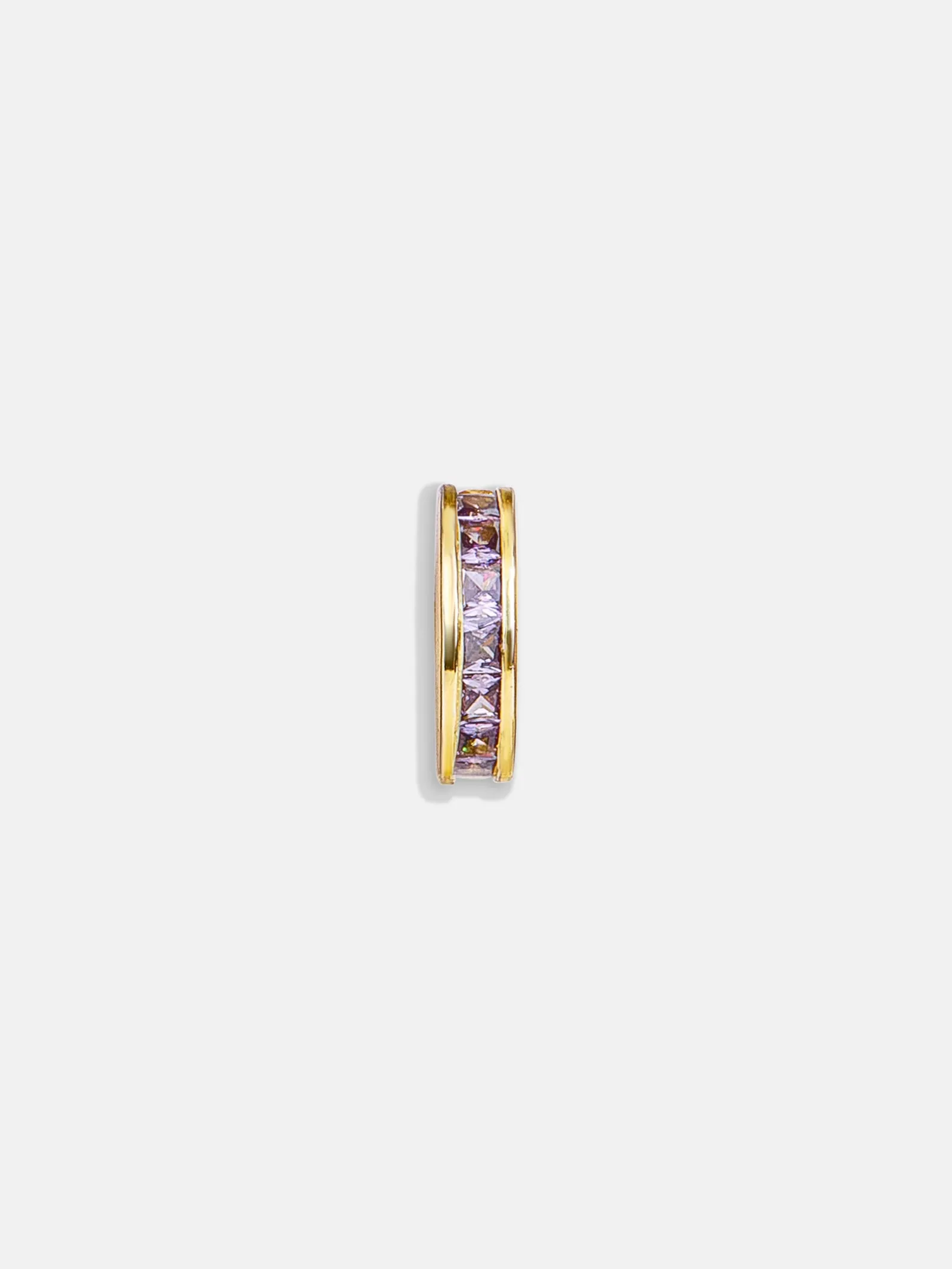 Birthstone Charm Bead - Light Amethyst