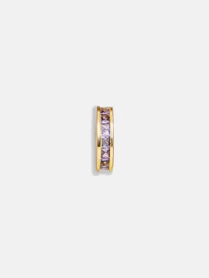 Birthstone Charm Bead - Light Amethyst