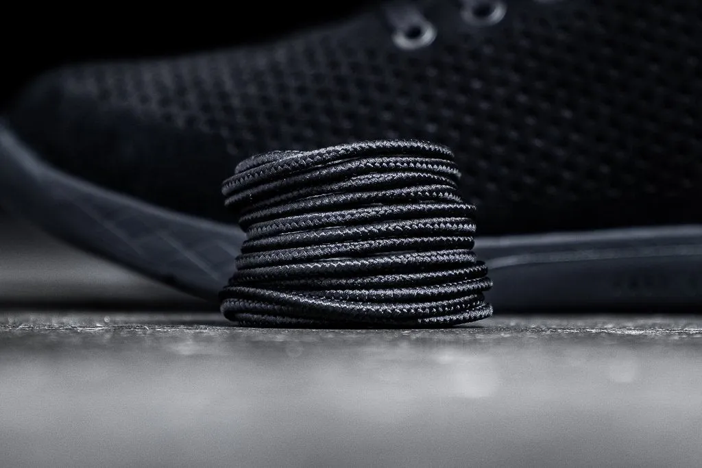 BLACK SUEDE MID TRAINER (WOMEN'S)