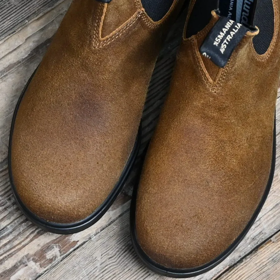 Blundstone Ladies Originals In Suede Tobacco