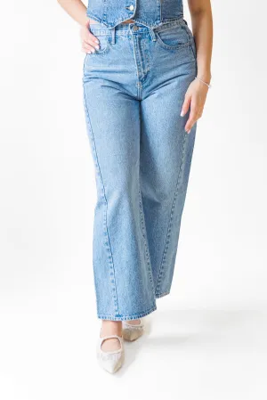 CARRIE RELAXED BARREL JEANS