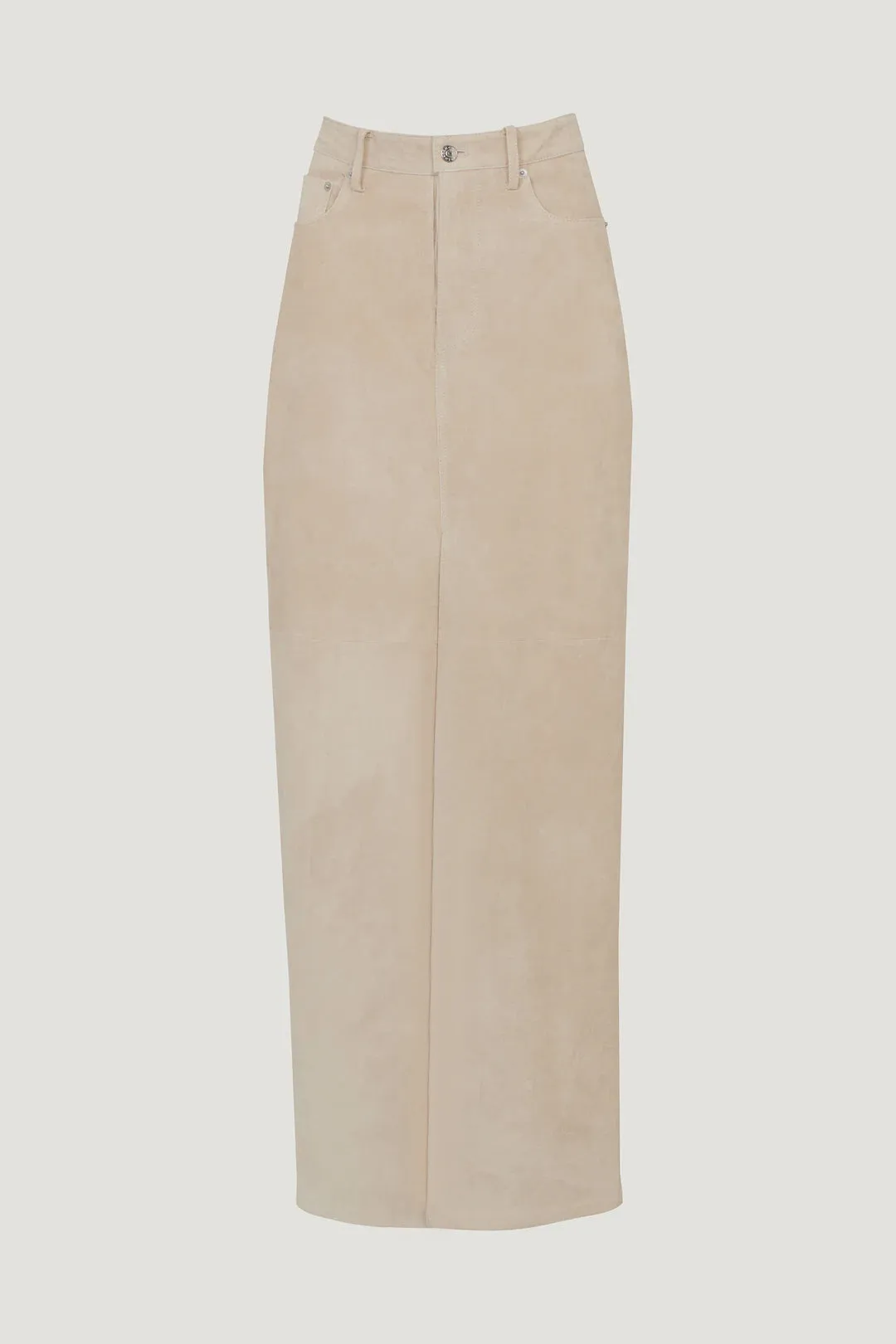 Chicago Suede Skirt Cream