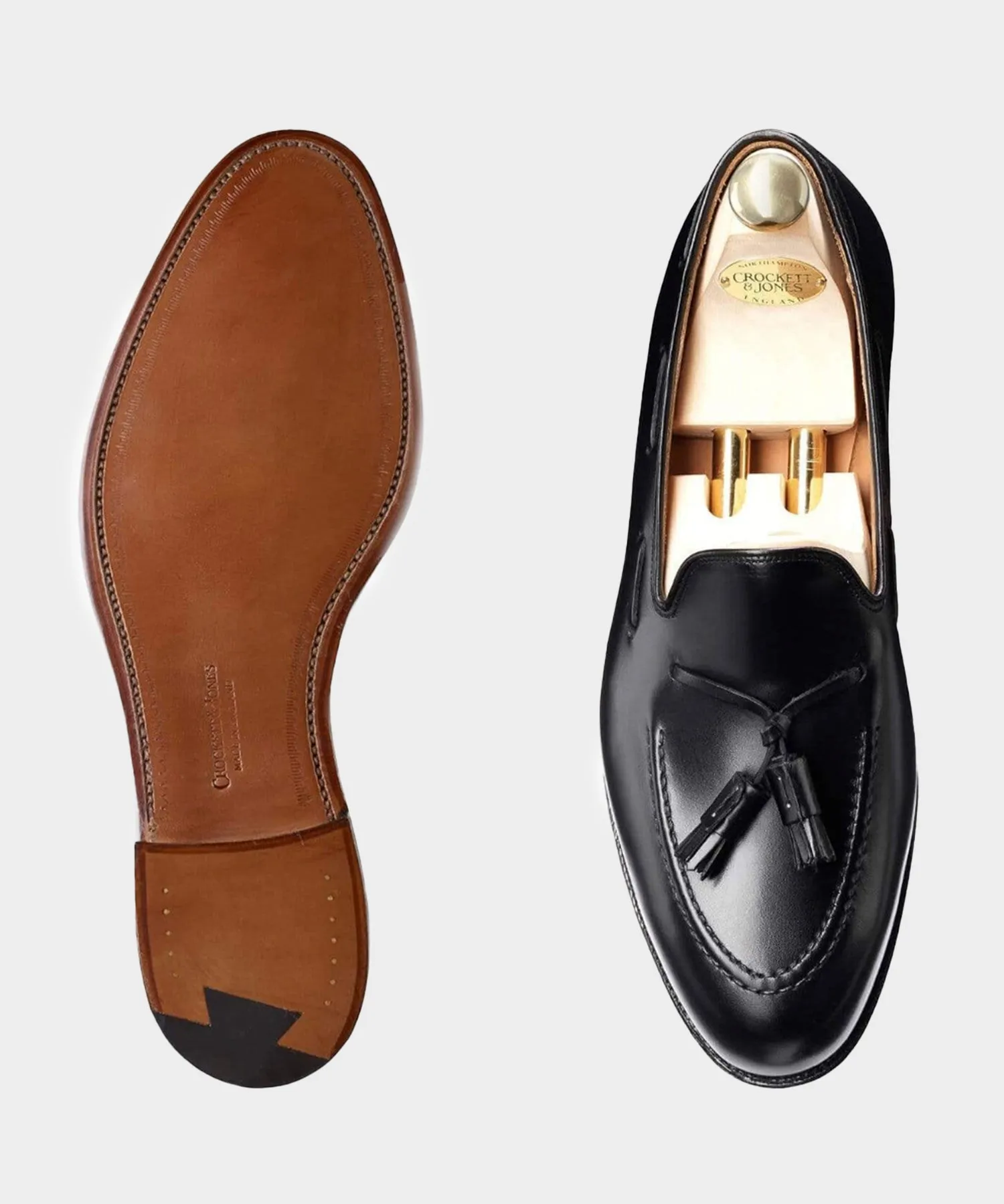 Crockett & Jones Cavendish Loafer in Black Leather