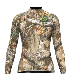 Customized Camo Long Sleeve Cycling Jersey for Women