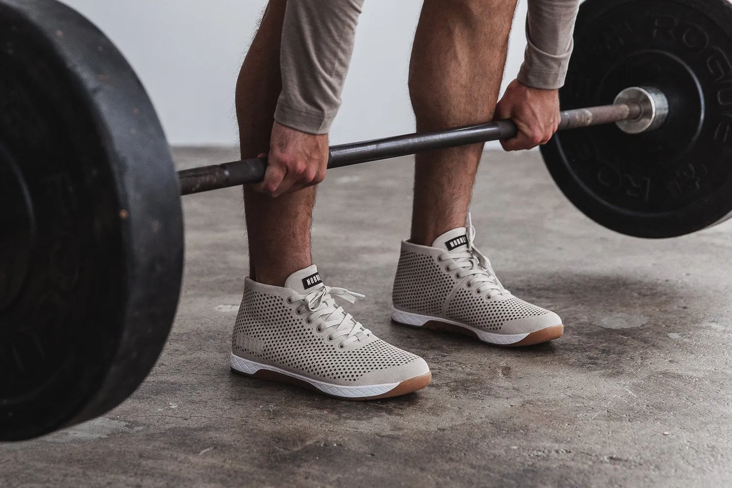 DUST SUEDE MID TRAINER (MEN'S)