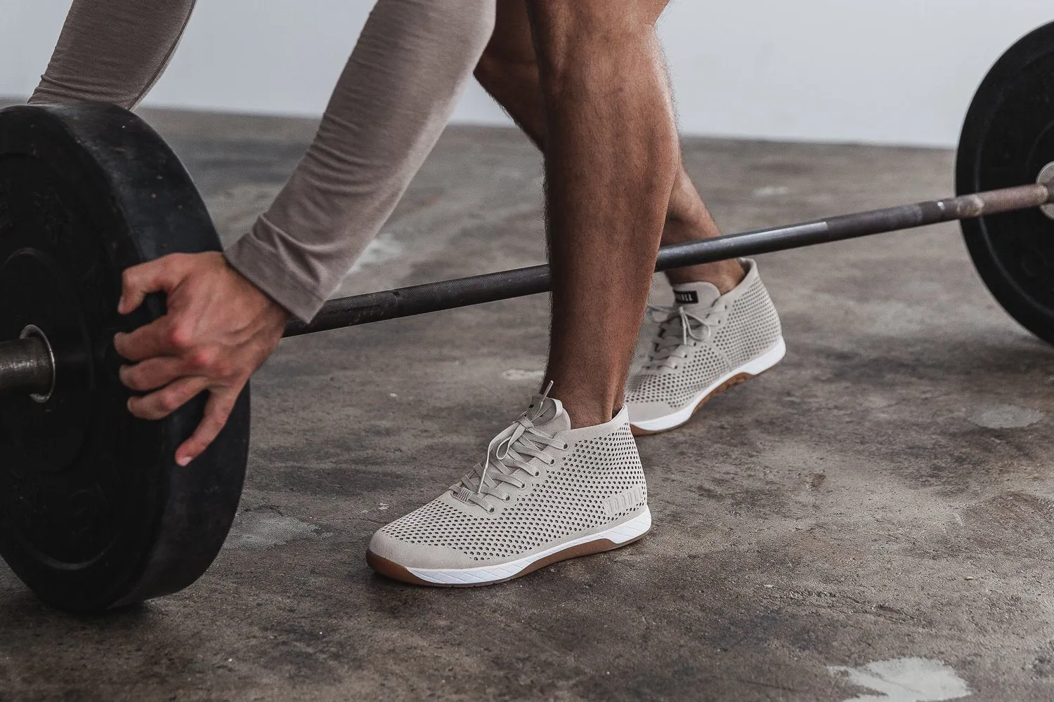 DUST SUEDE MID TRAINER (MEN'S)