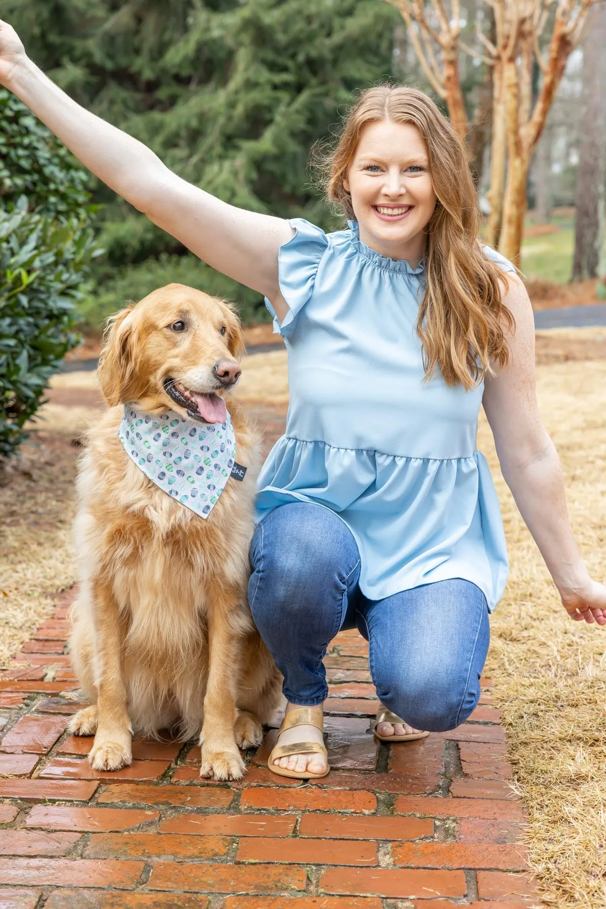 Egg-Celent Pick Dog Bandana