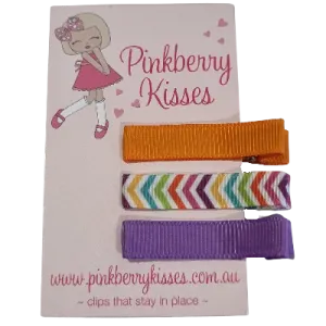 Everyday Non Slip Hair Clips - Zigzag