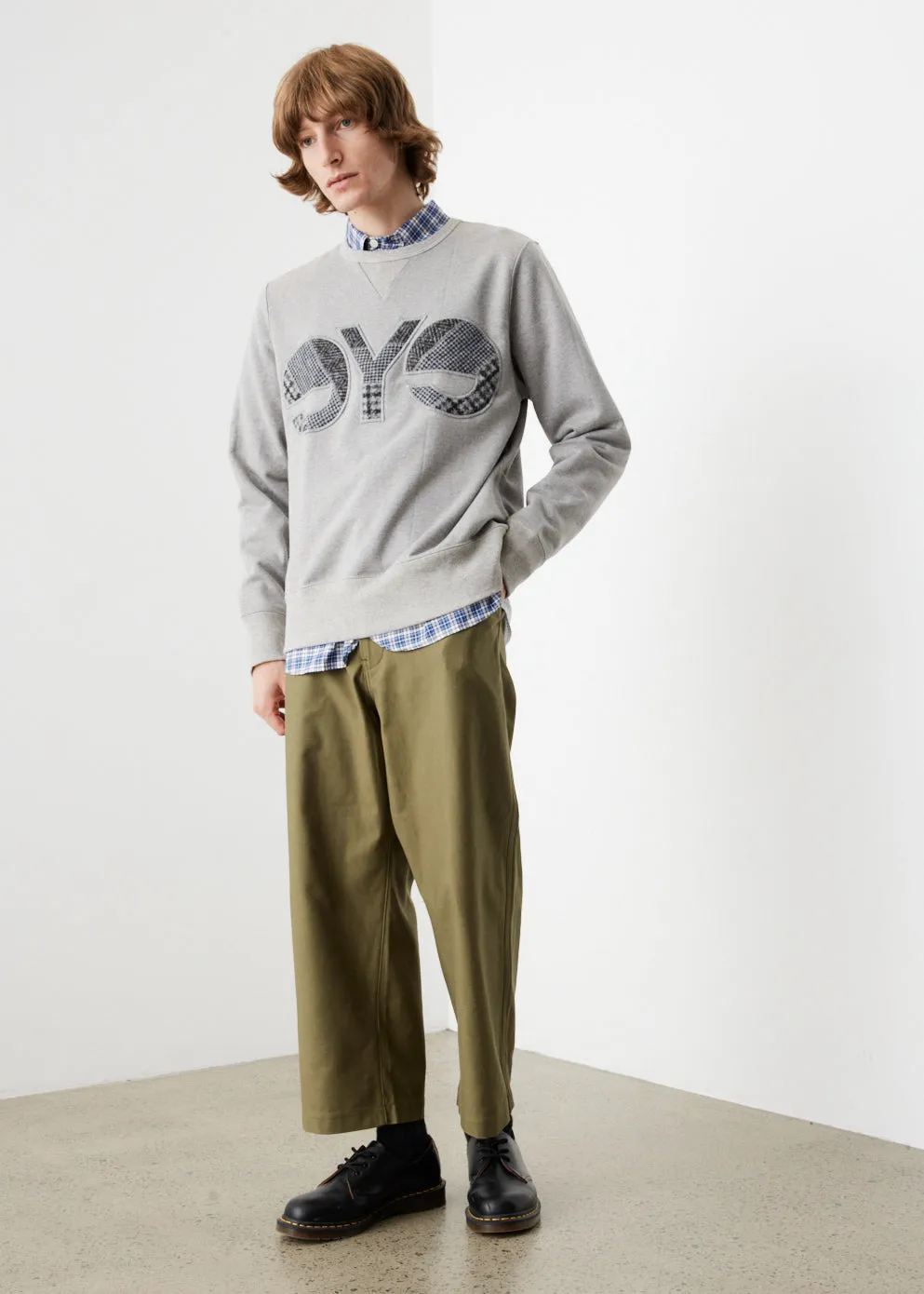 Eye Patchwork Sweatshirt