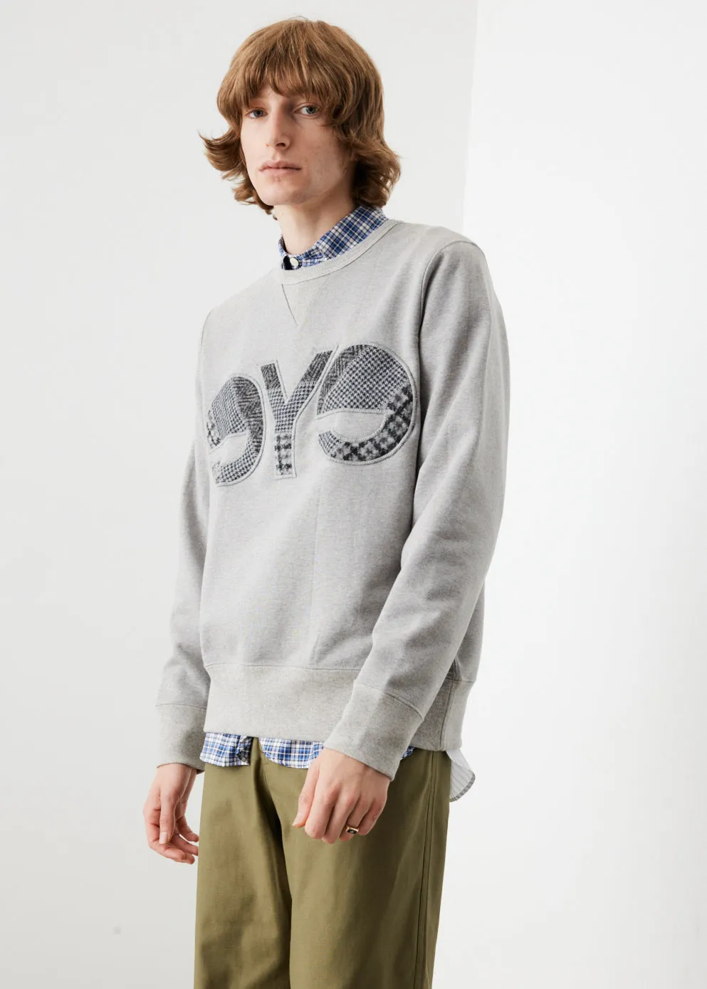 Eye Patchwork Sweatshirt