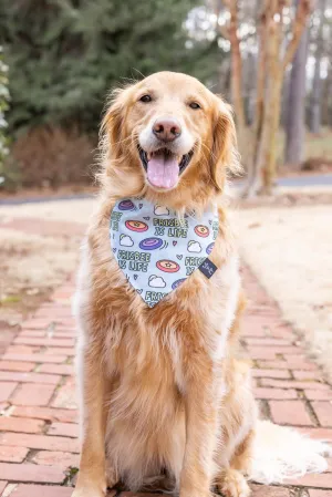 Frisbee Is Life Dog Bandana