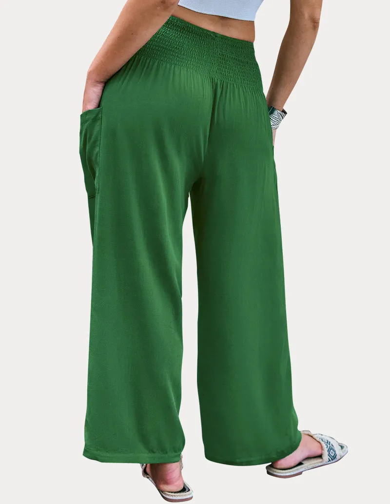 High-Waisted Wide Leg Lounge Pants