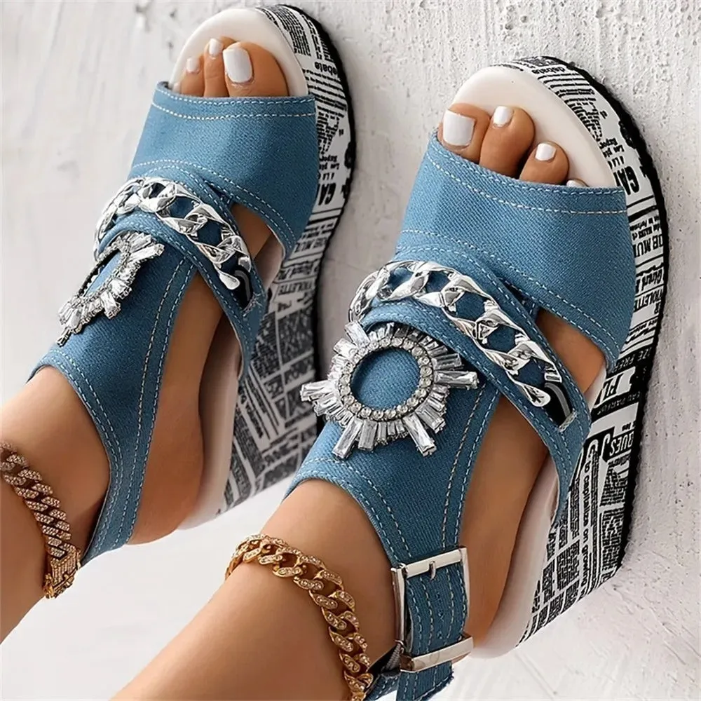 Jenna Wedge Sandals for Women