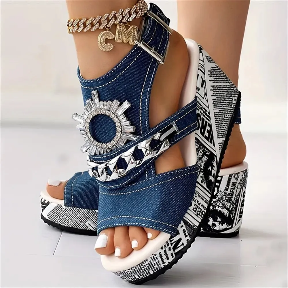 Jenna Wedge Sandals for Women