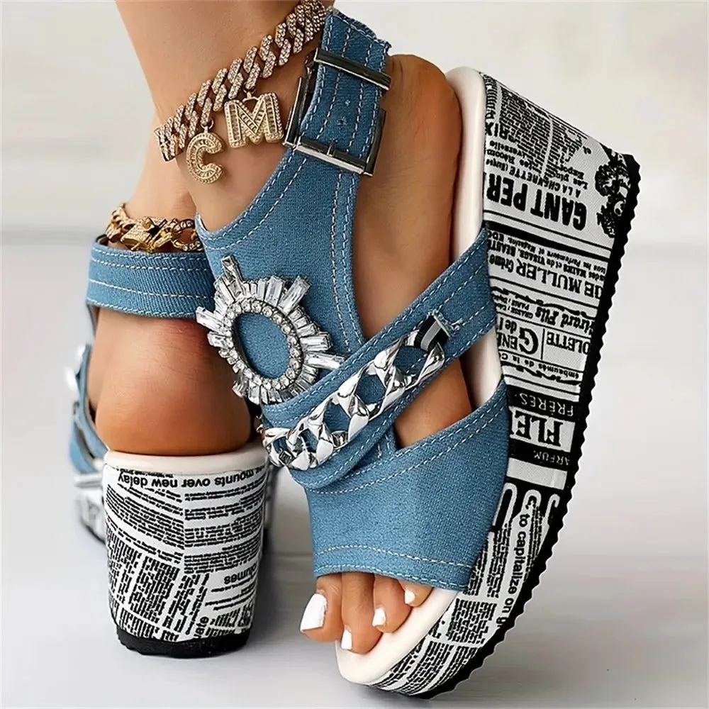 Jenna Wedge Sandals for Women