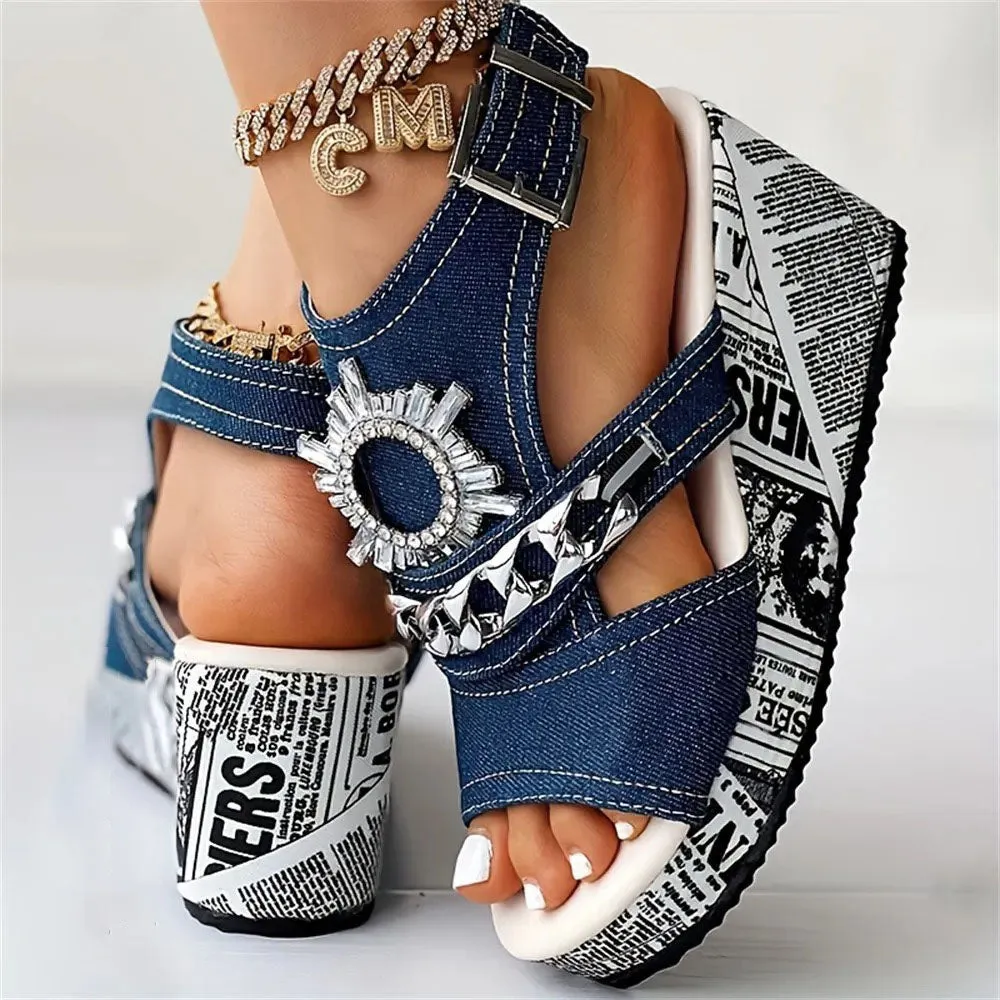 Jenna Wedge Sandals for Women