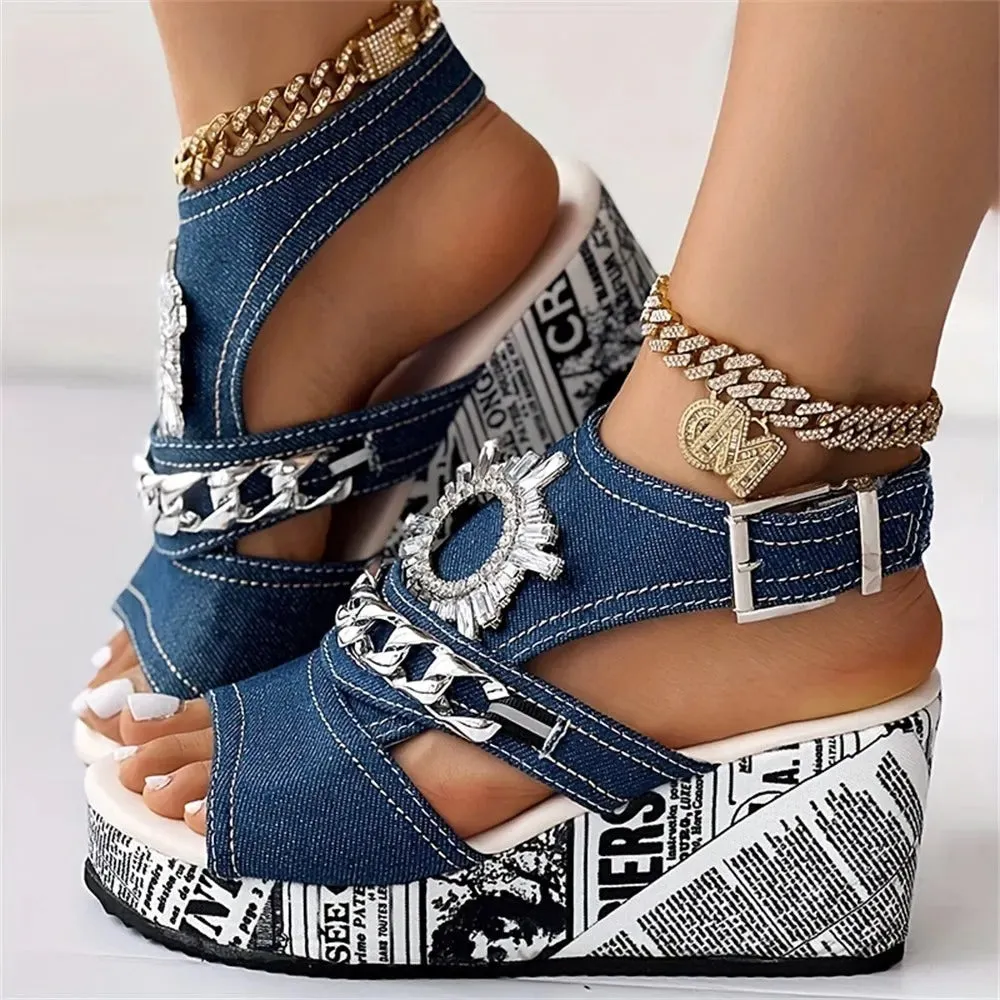 Jenna Wedge Sandals for Women