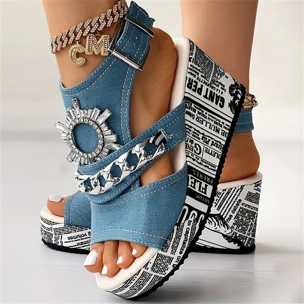 Jenna Wedge Sandals for Women