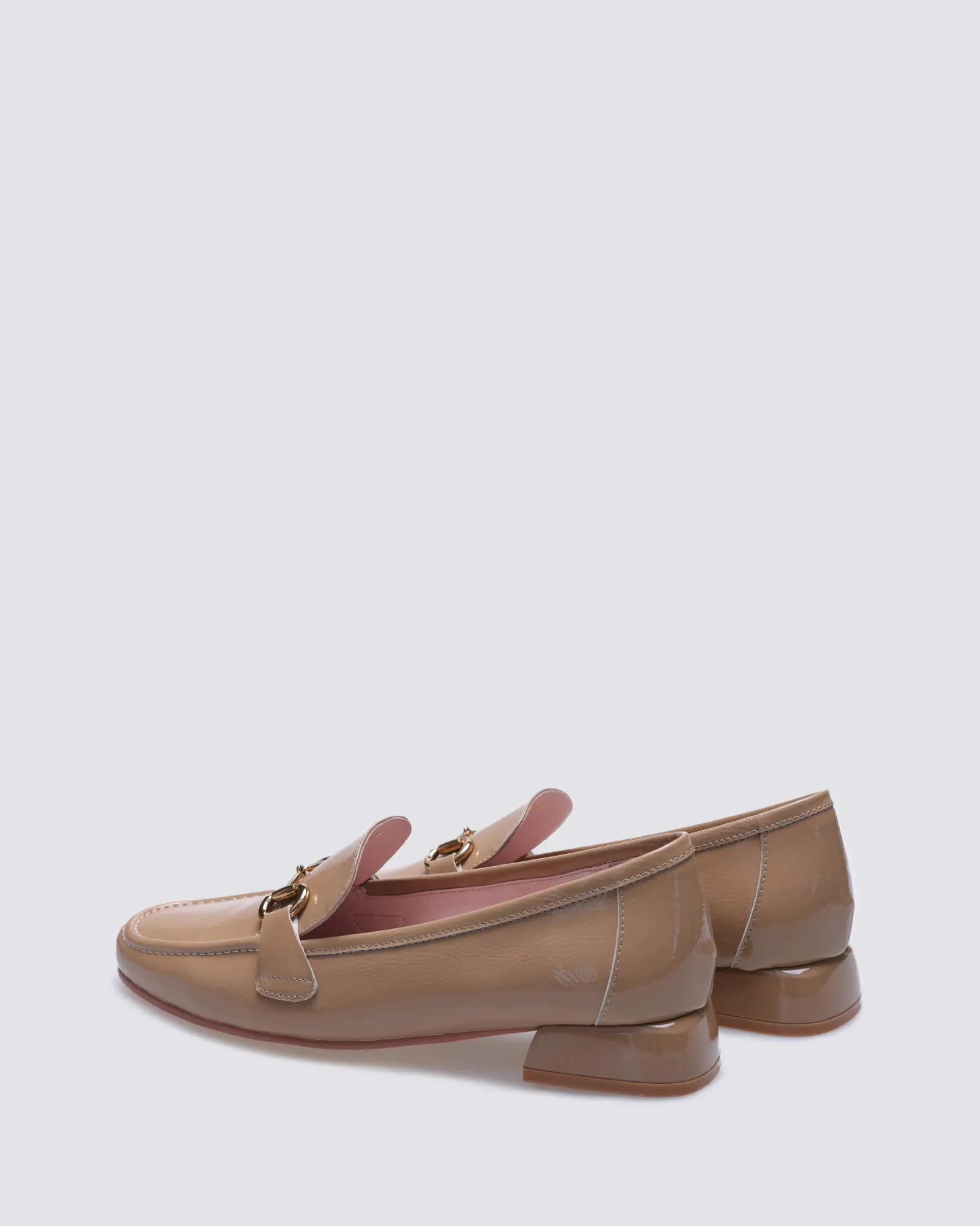 JITTERBUG LOAFERS CARAMEL PATENT LEATHER