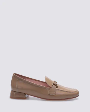 JITTERBUG LOAFERS CARAMEL PATENT LEATHER