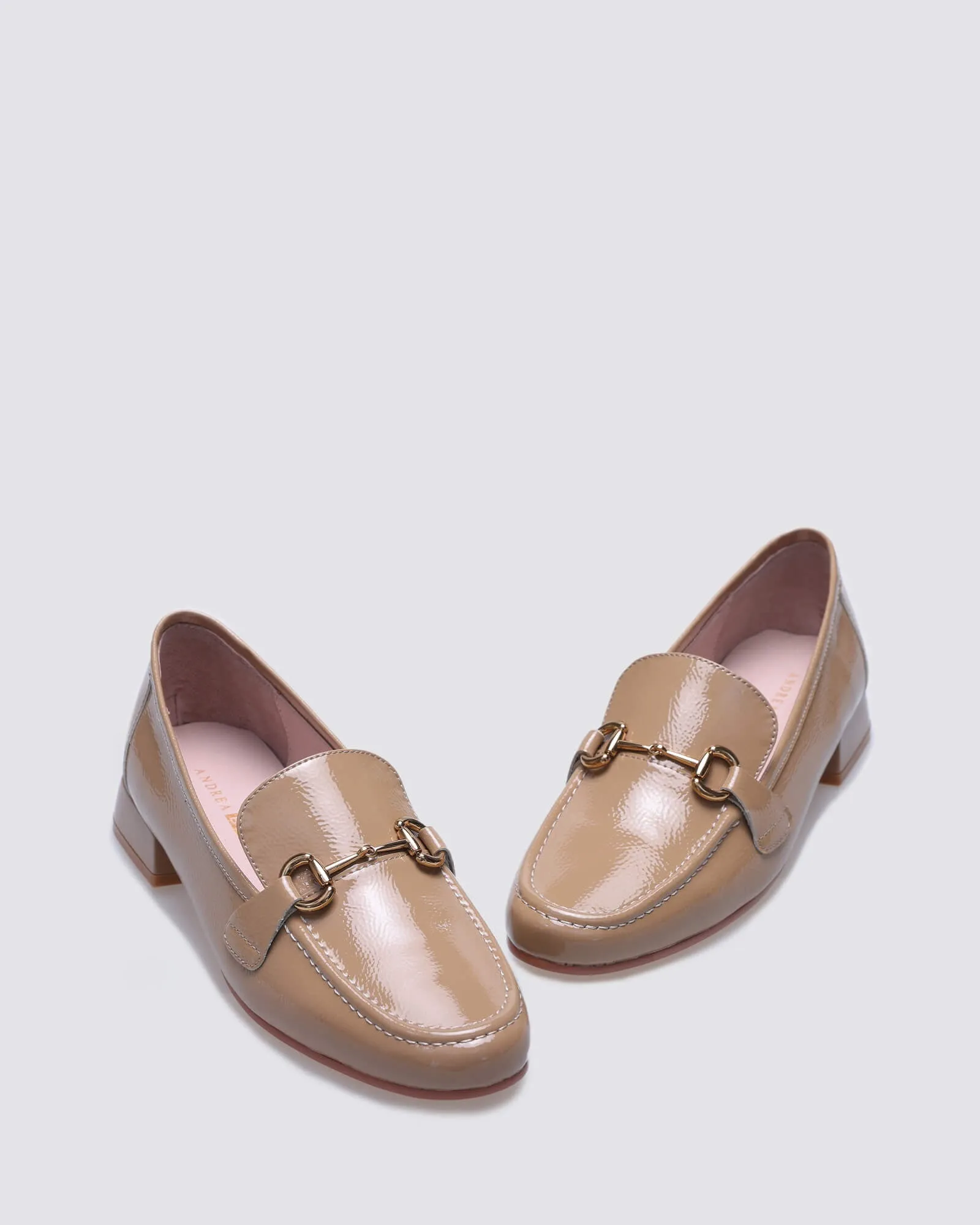 JITTERBUG LOAFERS CARAMEL PATENT LEATHER
