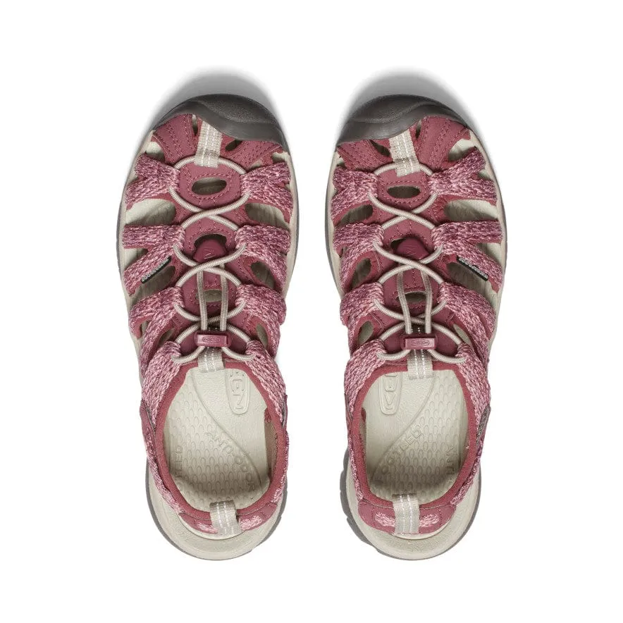 Keen Women's Whisper Sandals- Rose Brown/ Peach Parfait