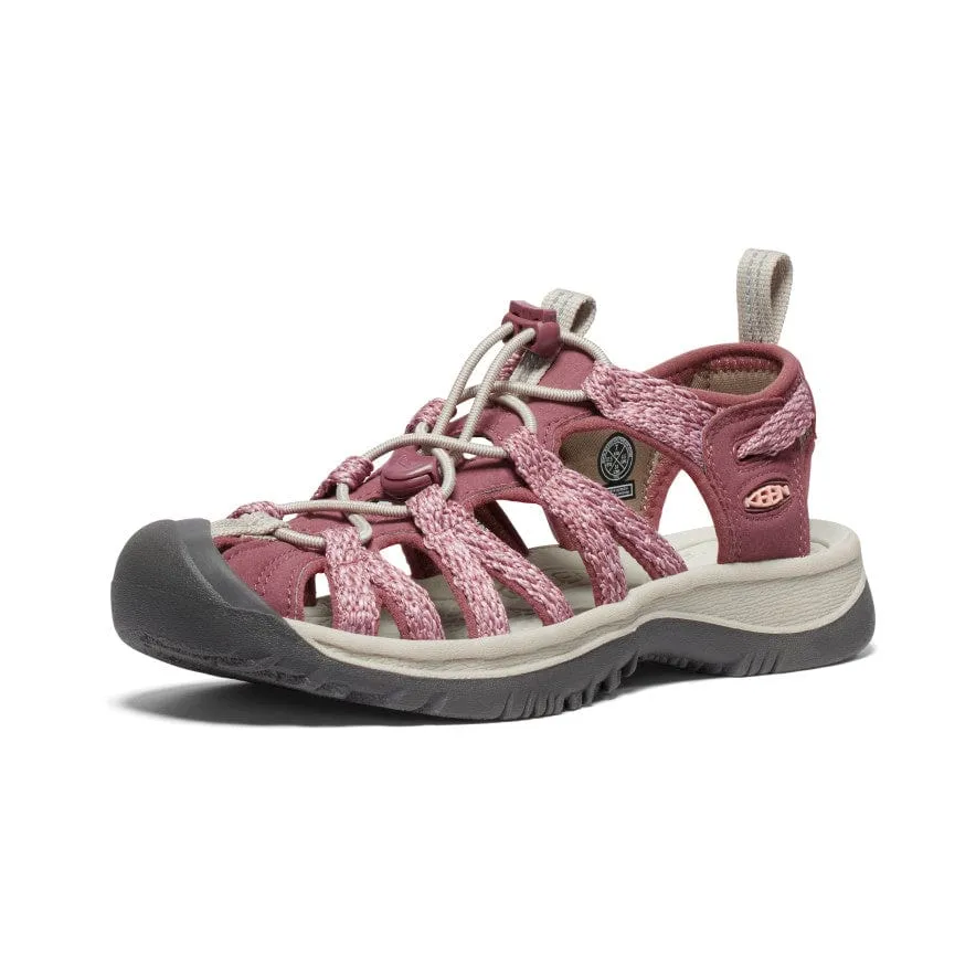 Keen Women's Whisper Sandals- Rose Brown/ Peach Parfait