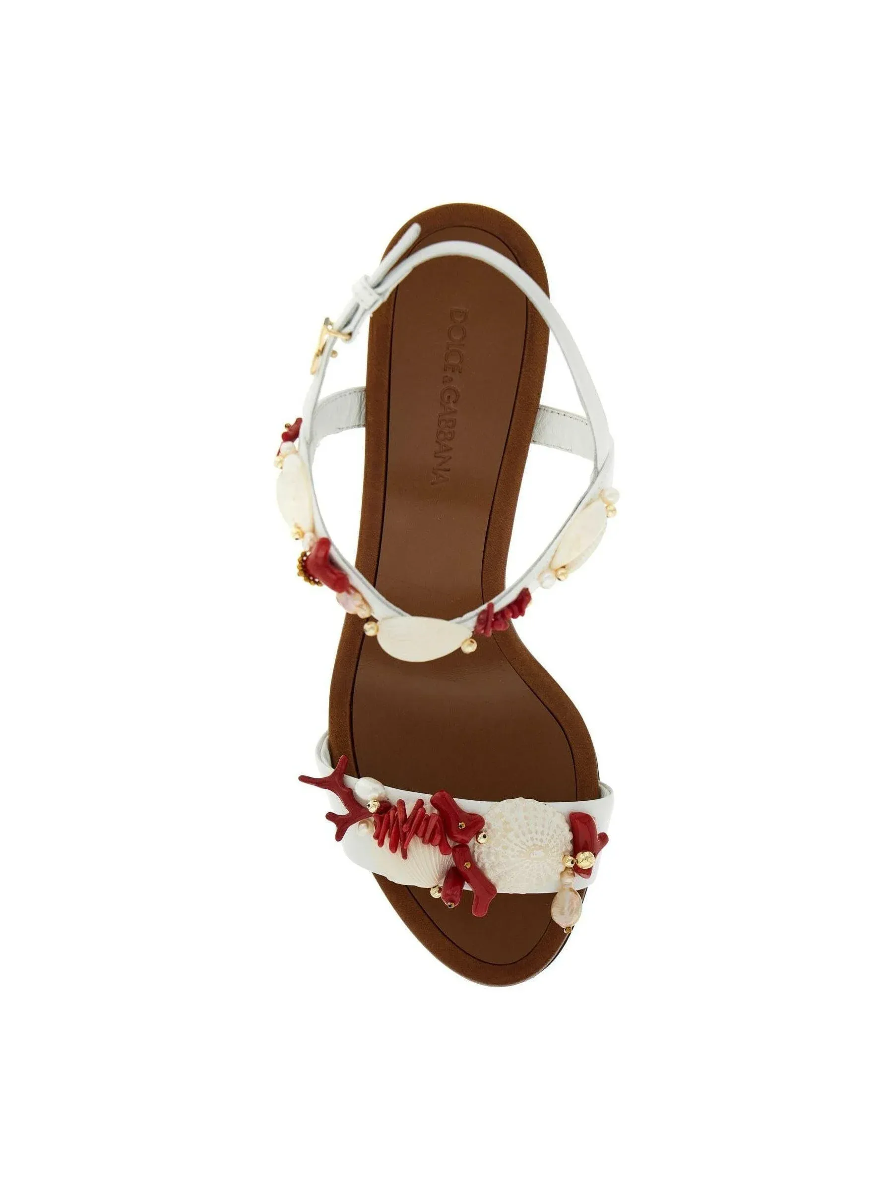 Keira Embroidered Leather Sandals