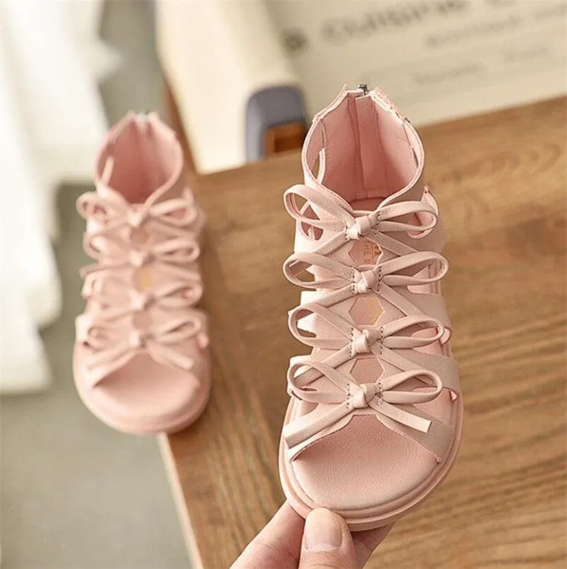 Lace Up Baby Girl's Shoes Sandal - GlamzLife