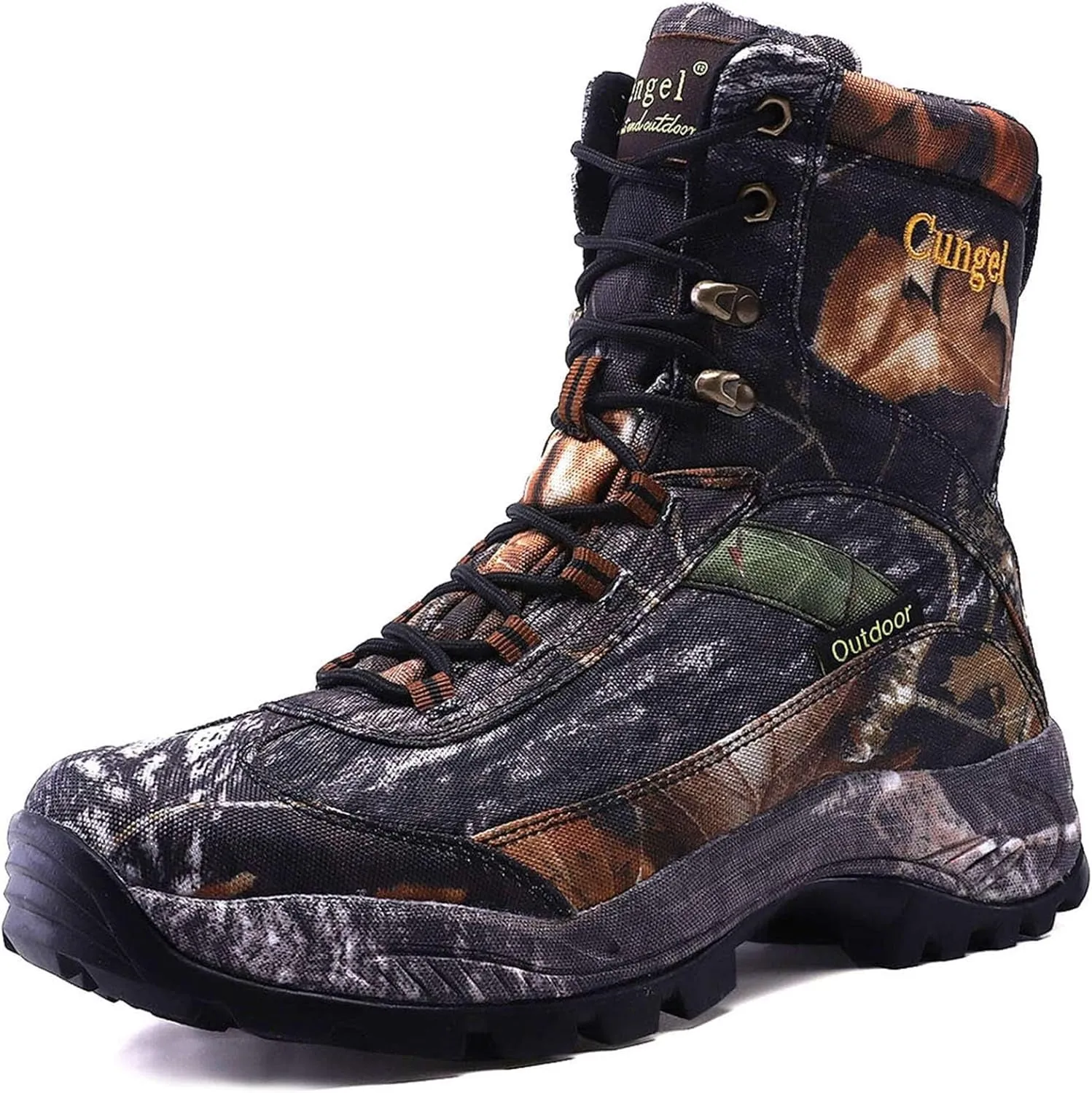Men's Camo Durable Hiking Boots