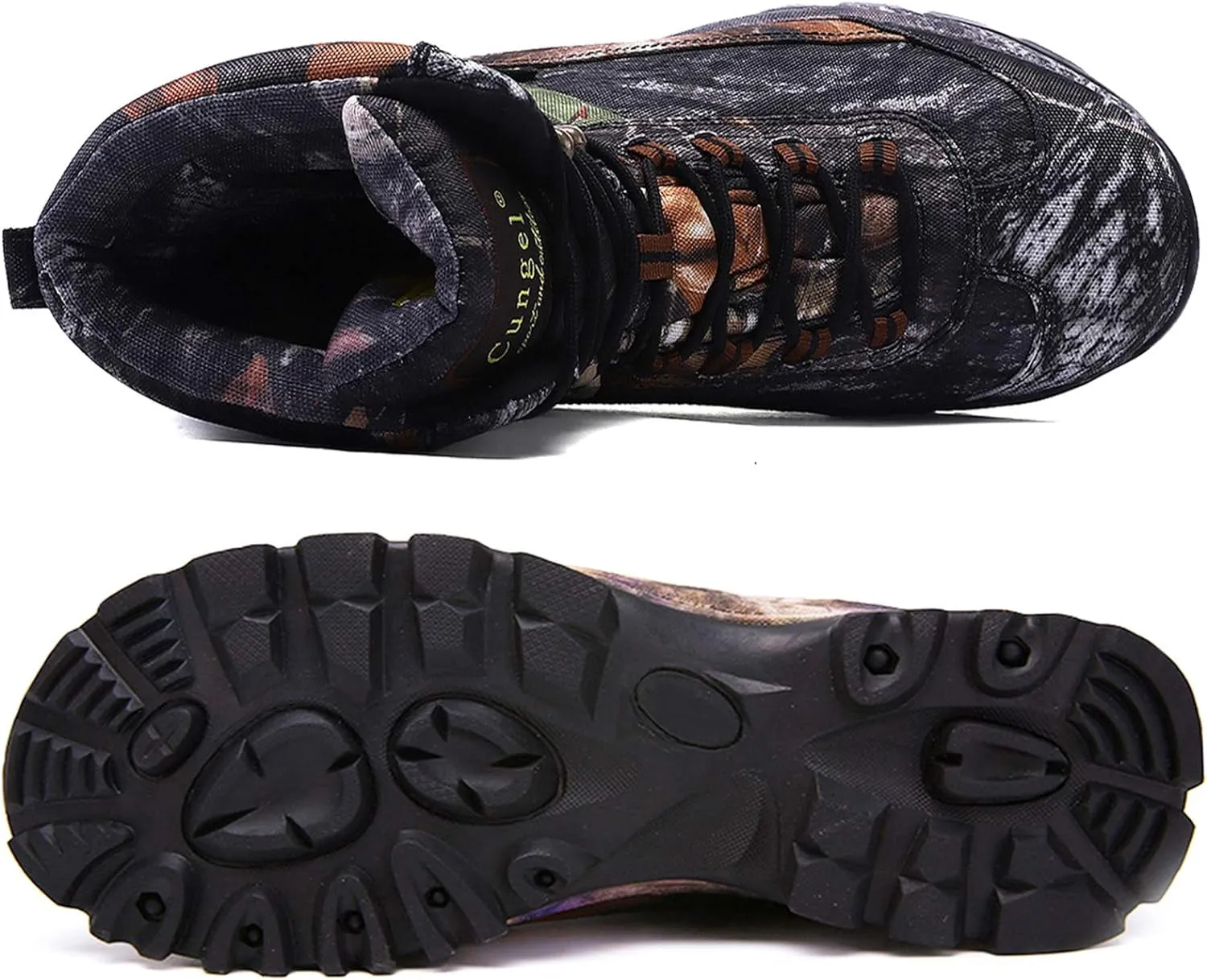 Men's Camo Durable Hiking Boots