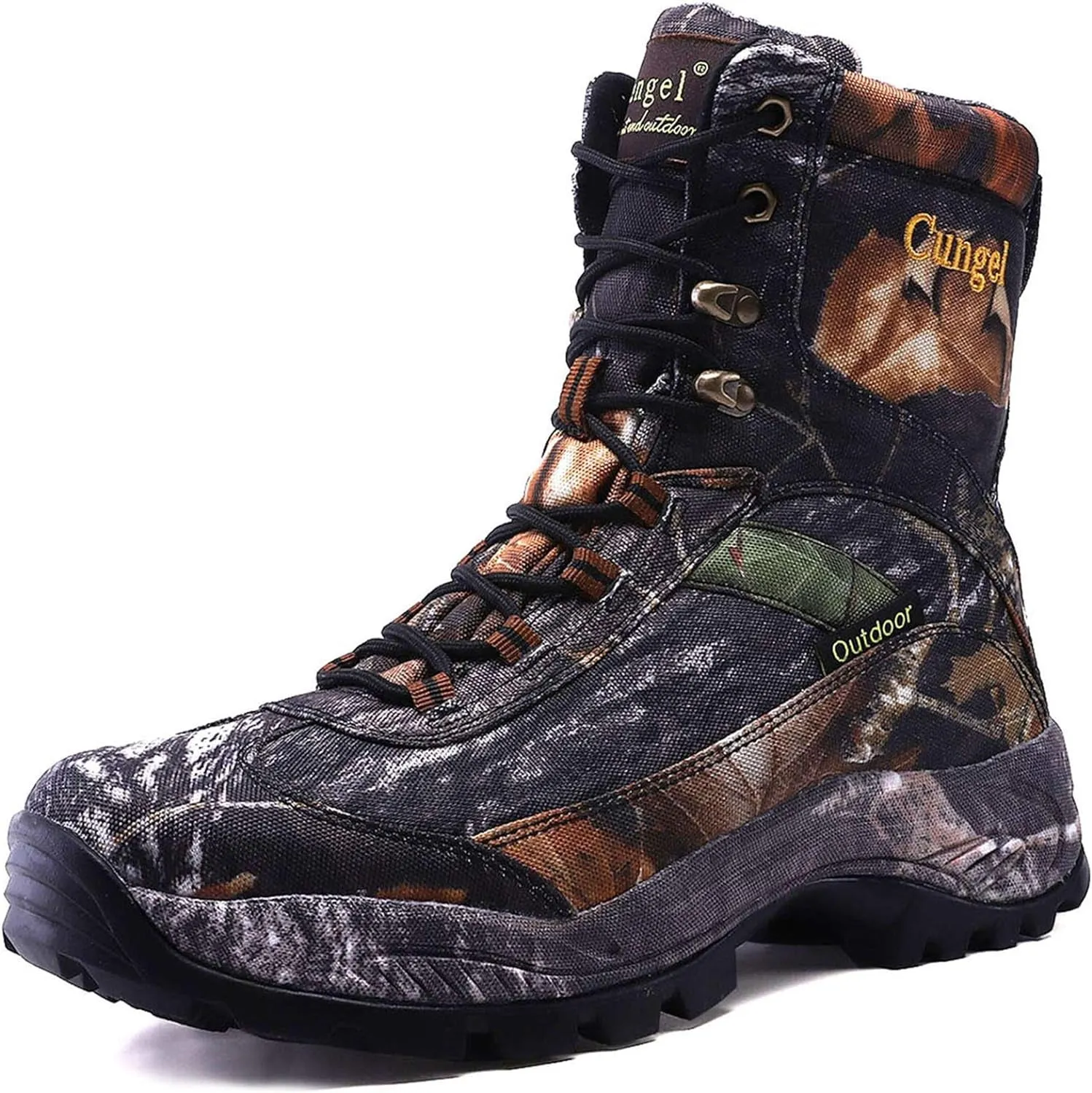 Men's Camo Durable Hiking Boots