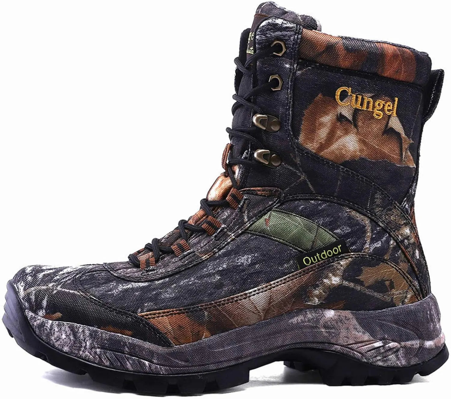 Men's Camo Durable Hiking Boots