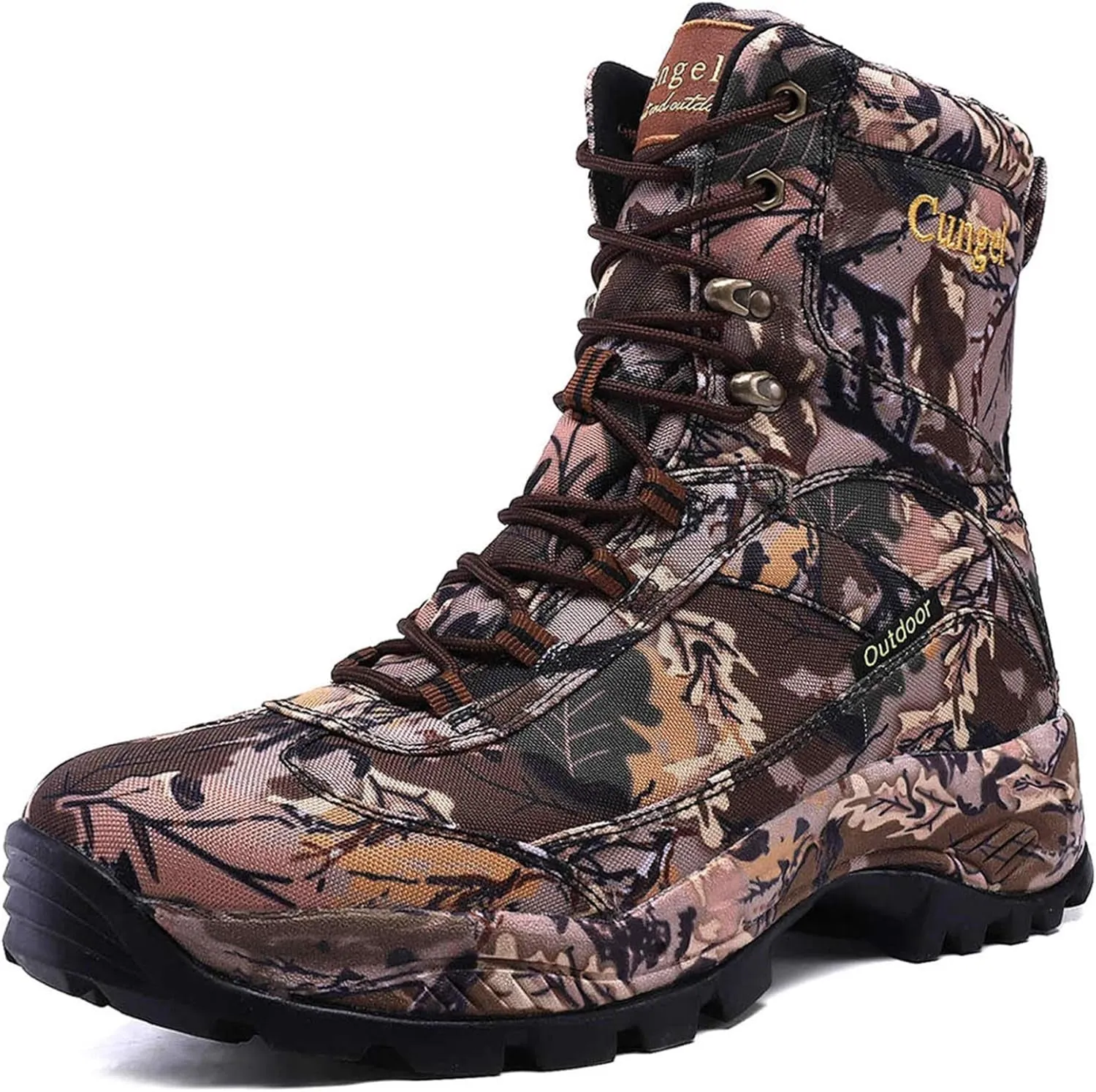 Men's Camo Durable Hiking Boots