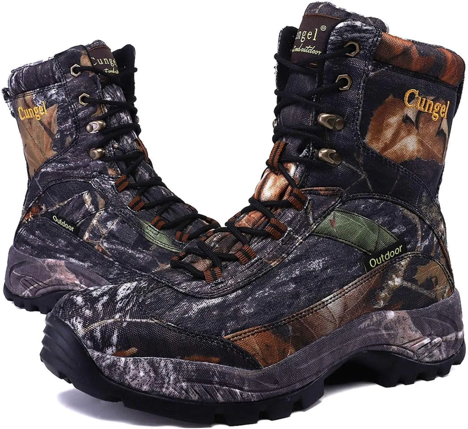 Men's Camo Durable Hiking Boots