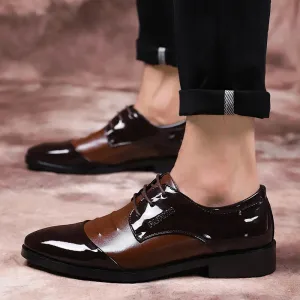 Men's Formal Faux Leather Spring British Oxford Shoes