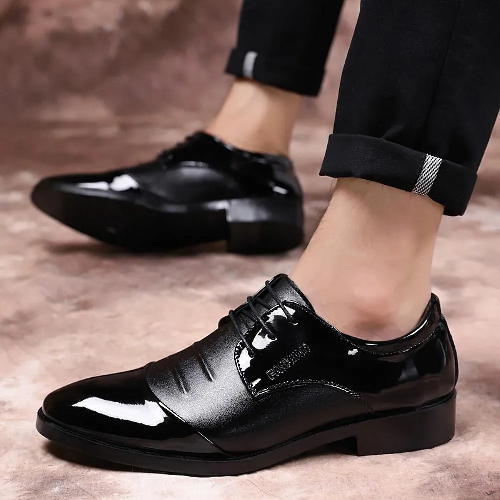 Men's Formal Faux Leather Spring British Oxford Shoes