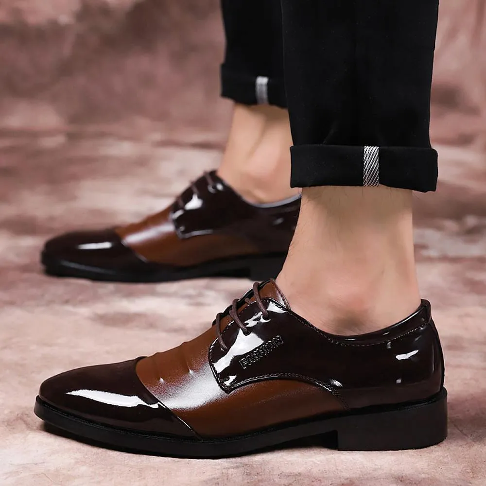 Men's Formal Faux Leather Spring British Oxford Shoes