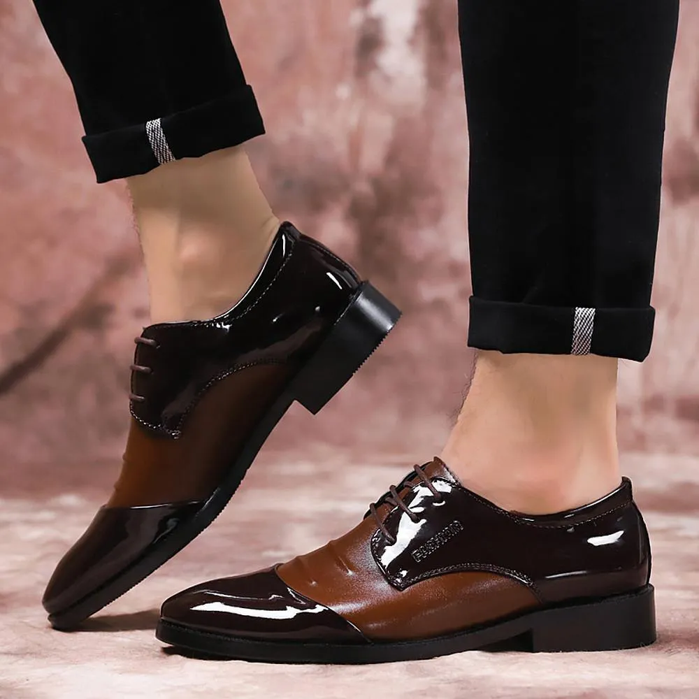Men's Formal Faux Leather Spring British Oxford Shoes