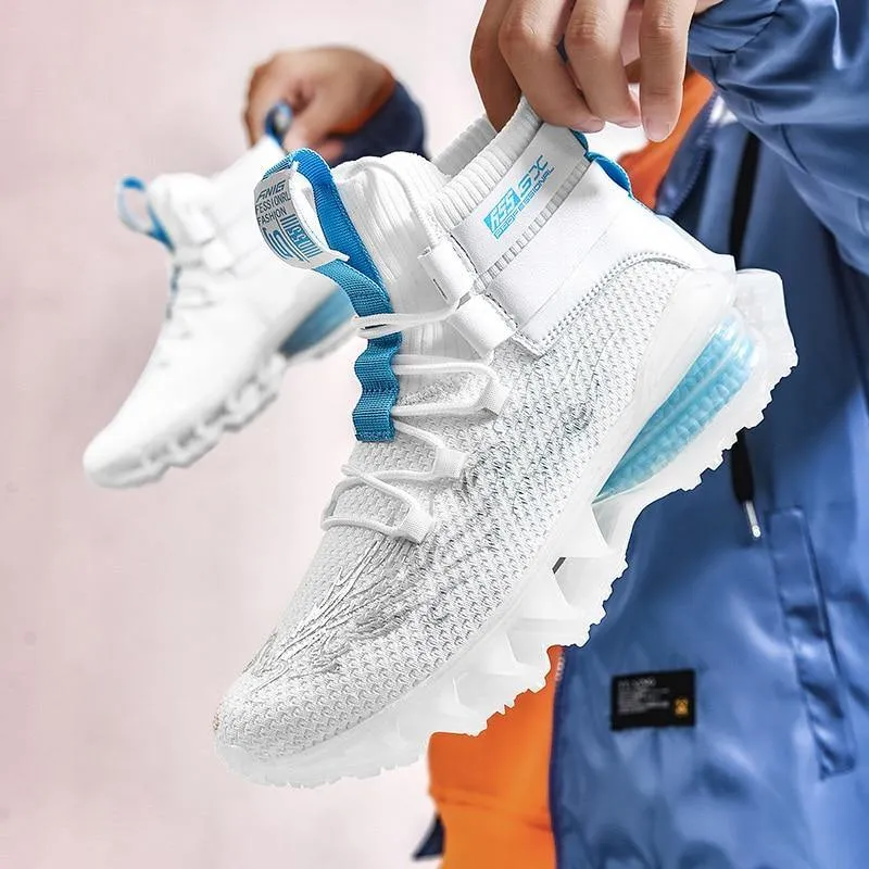 Men's High Top Trainer Race Off Sneakers