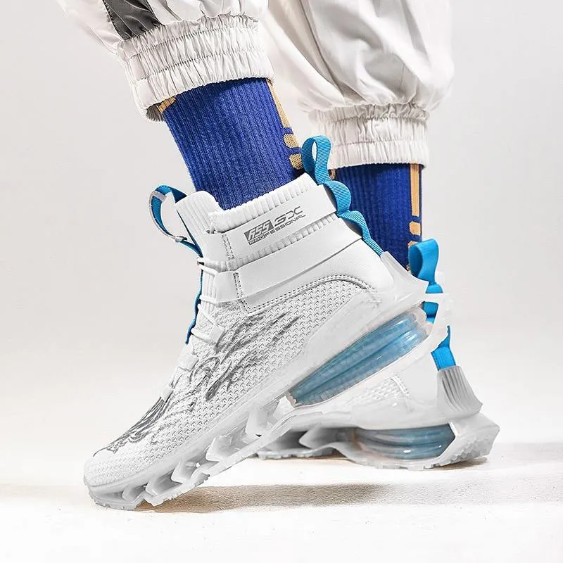Men's High Top Trainer Race Off Sneakers