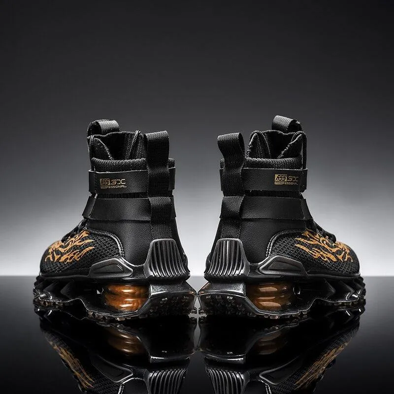 Men's High Top Trainer Race Off Sneakers