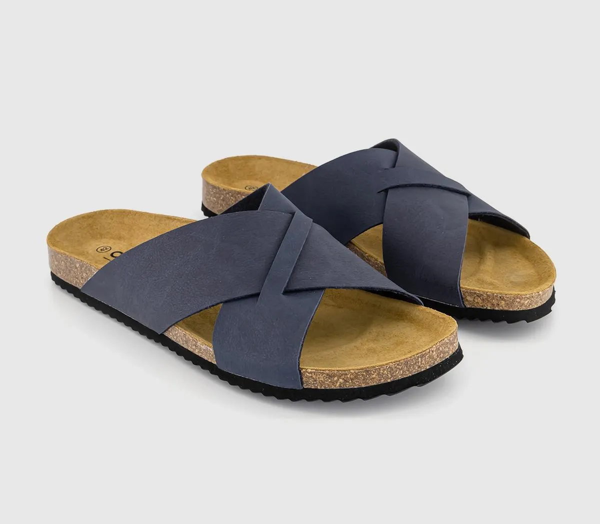 Mens Office Fiji Footbeds Navy