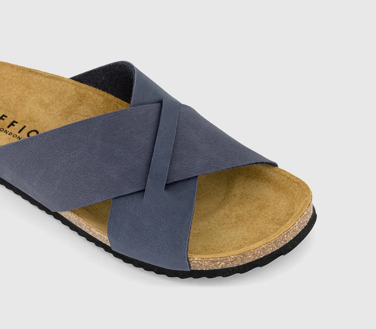 Mens Office Fiji Footbeds Navy