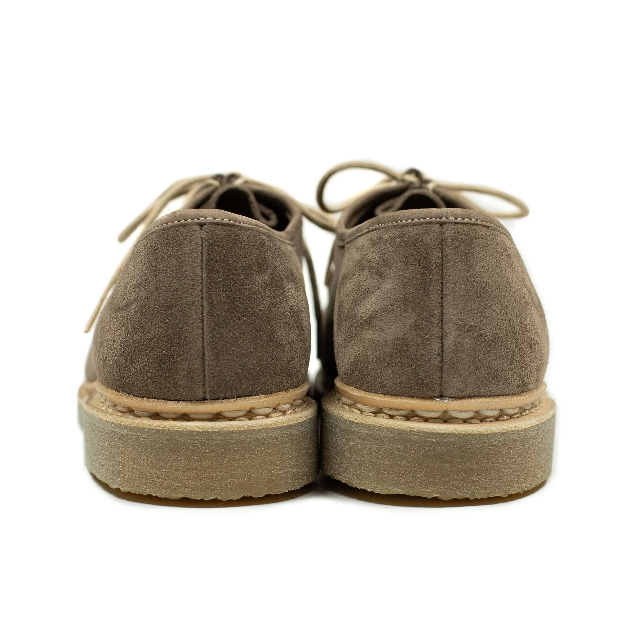 Micka tyrolean derbies in Smoky taupe suede
